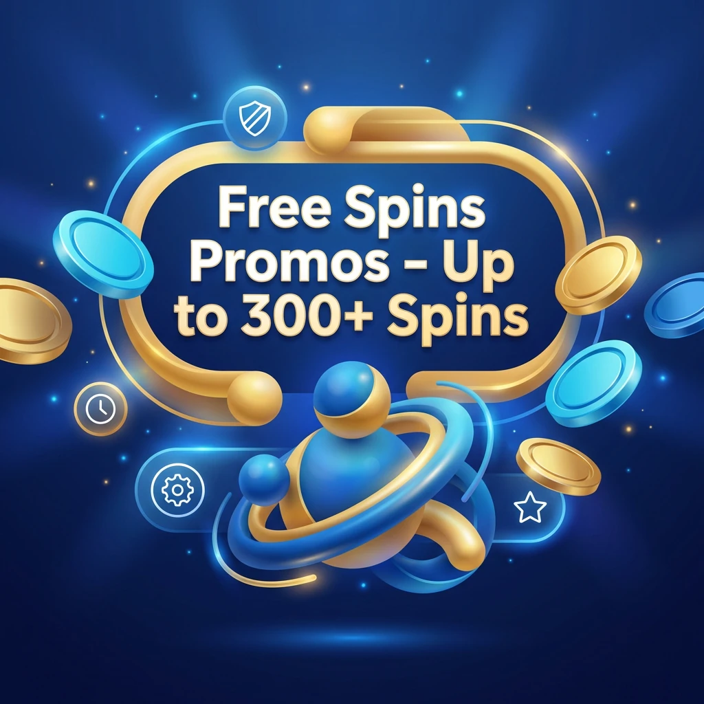 Free Spins Promos - Up to 300+ Spins